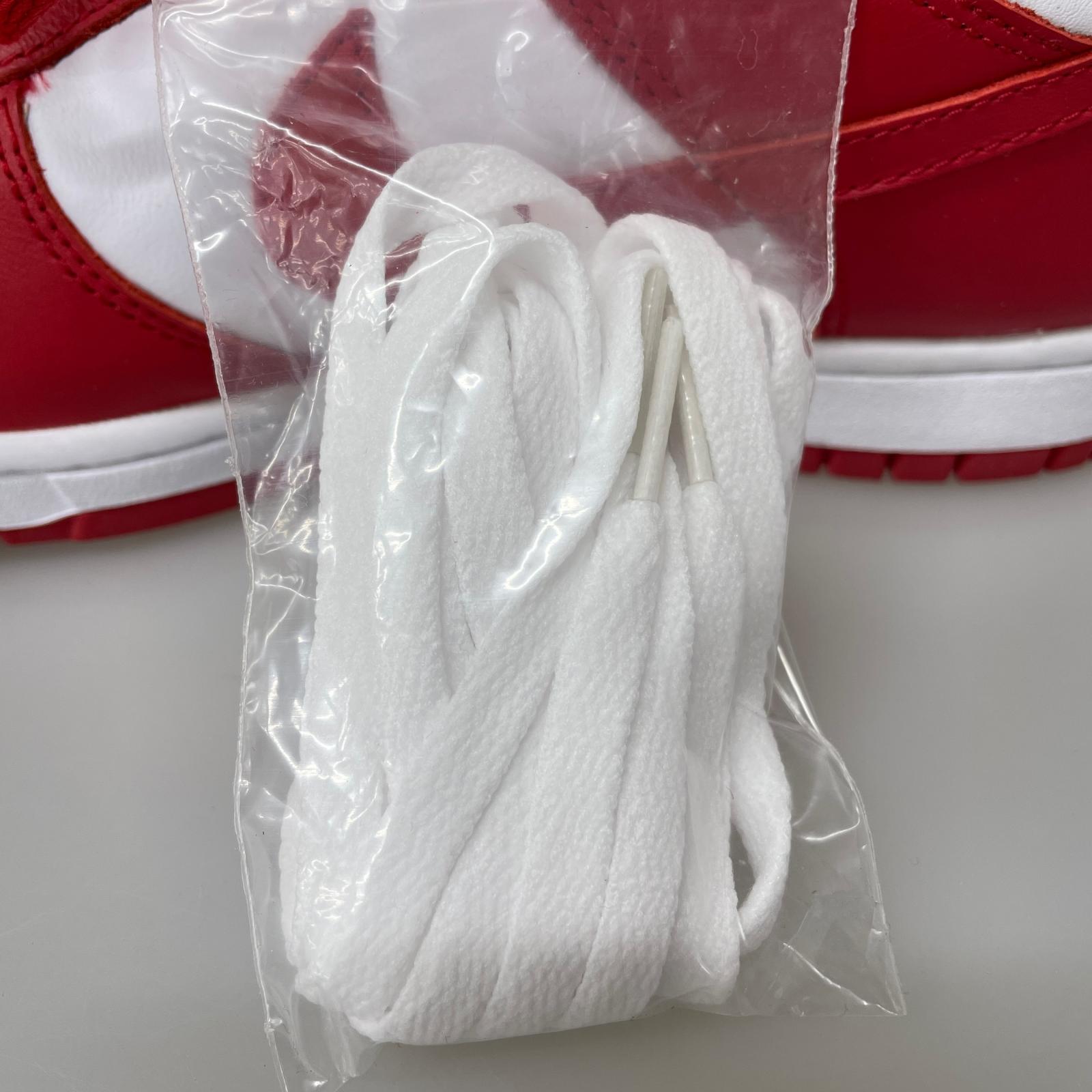 スニーカー Dunk Low SP White and Red 26.5cm 26.5cm (US8 1/2 UK8 EU43)