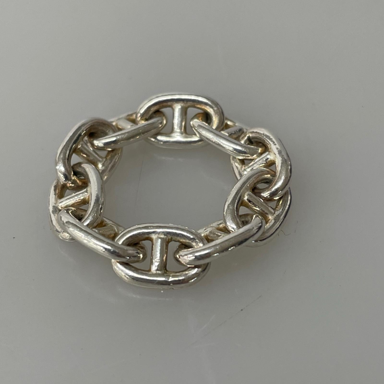 リング・指輪 NEEDIS Anchor Chain Ring 6.8mm シルバー