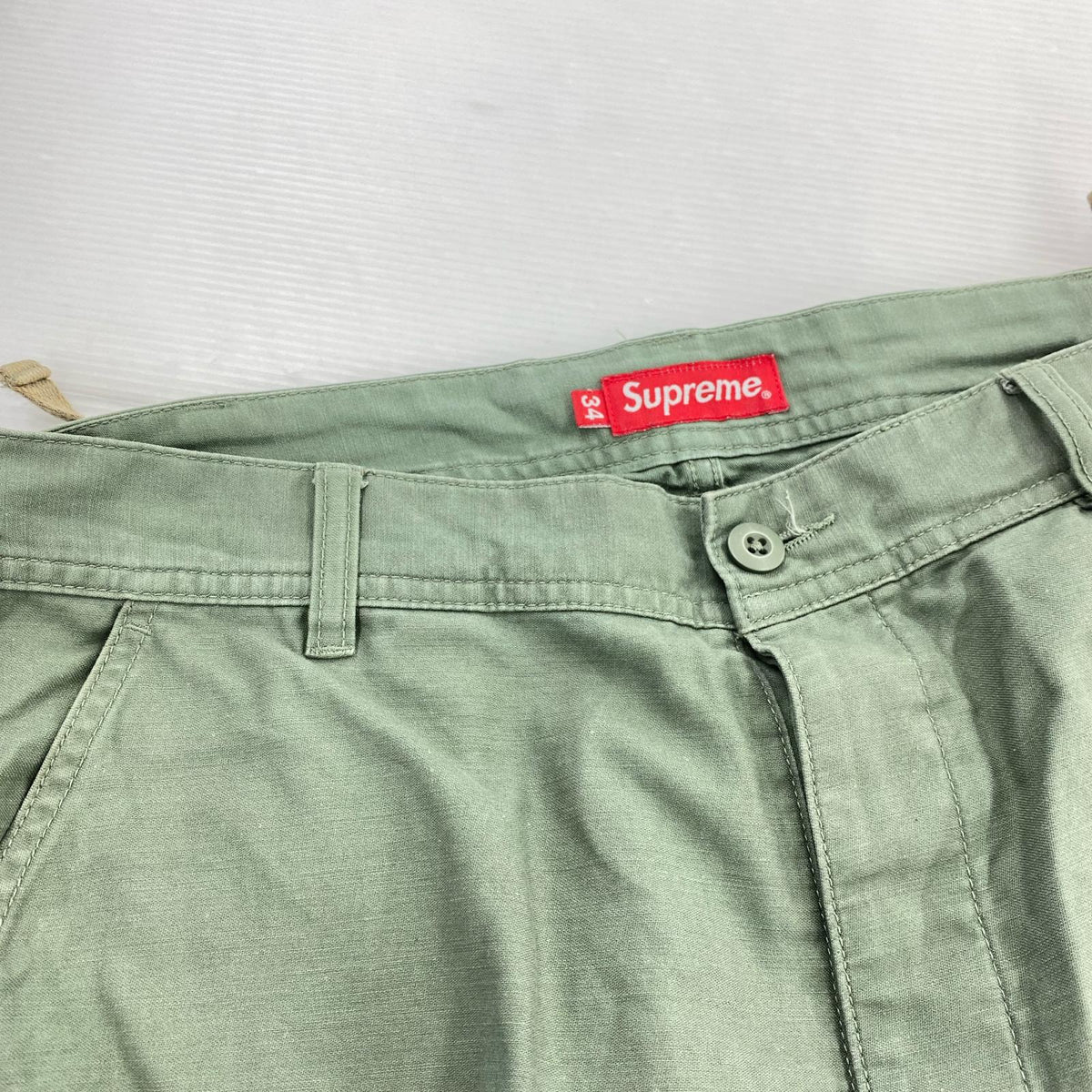 ショートパンツ 23ss military cargo 34 カーキ