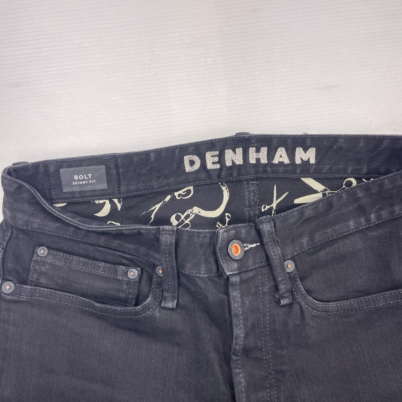 デニムパンツ BOLT SKINNY FIT 黒 (31) 30 ブラック