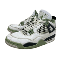 スニーカー WMNS Air Jordan 4 Oil Green AQ9129-103 28cm (US10 UK9 1/2 EU46) ホワイト