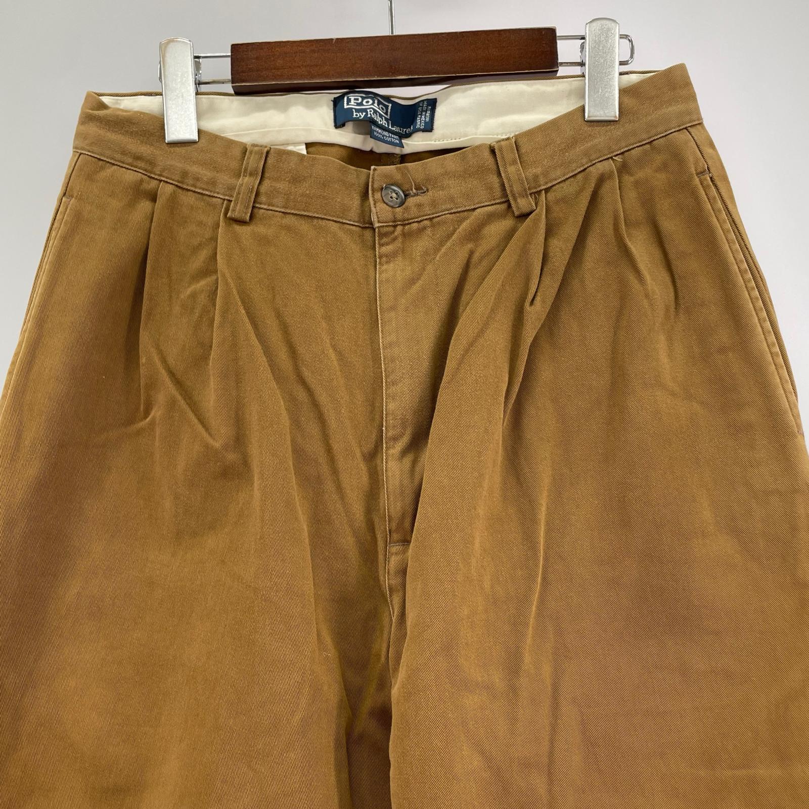 パンツ POLO RALPH LAUREN ハモンドパンツ 茶 (W31) ブラウン