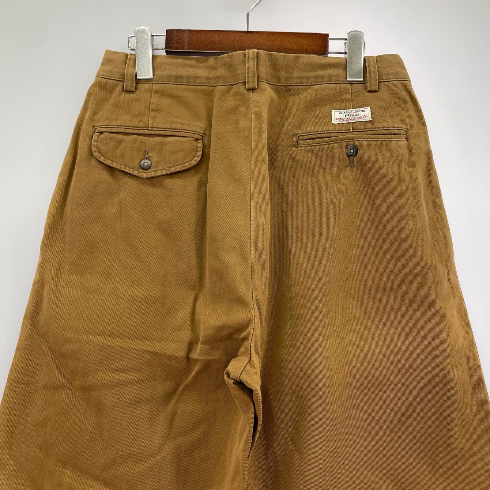 パンツ POLO RALPH LAUREN ハモンドパンツ 茶 (W31) ブラウン