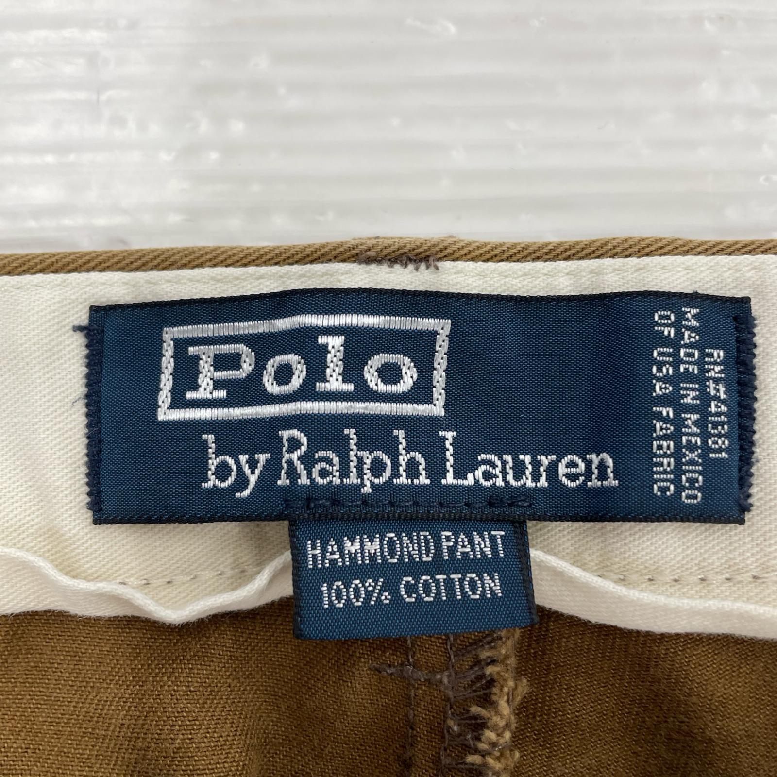 パンツ POLO RALPH LAUREN ハモンドパンツ 茶 (W31) ブラウン