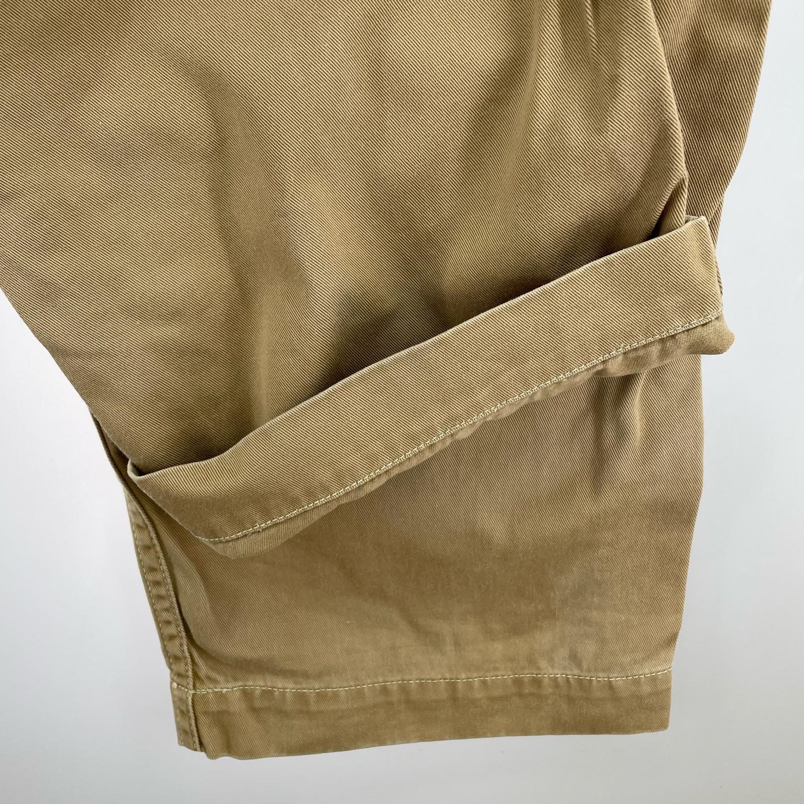 パンツ or slow VINTAGE FIT ARMY TROUSER PANTS (W32) 2 ベージュ