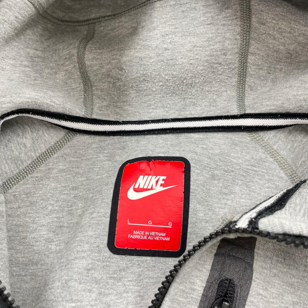 パーカー NIKE 614523-063 ジップパーカー L グレー