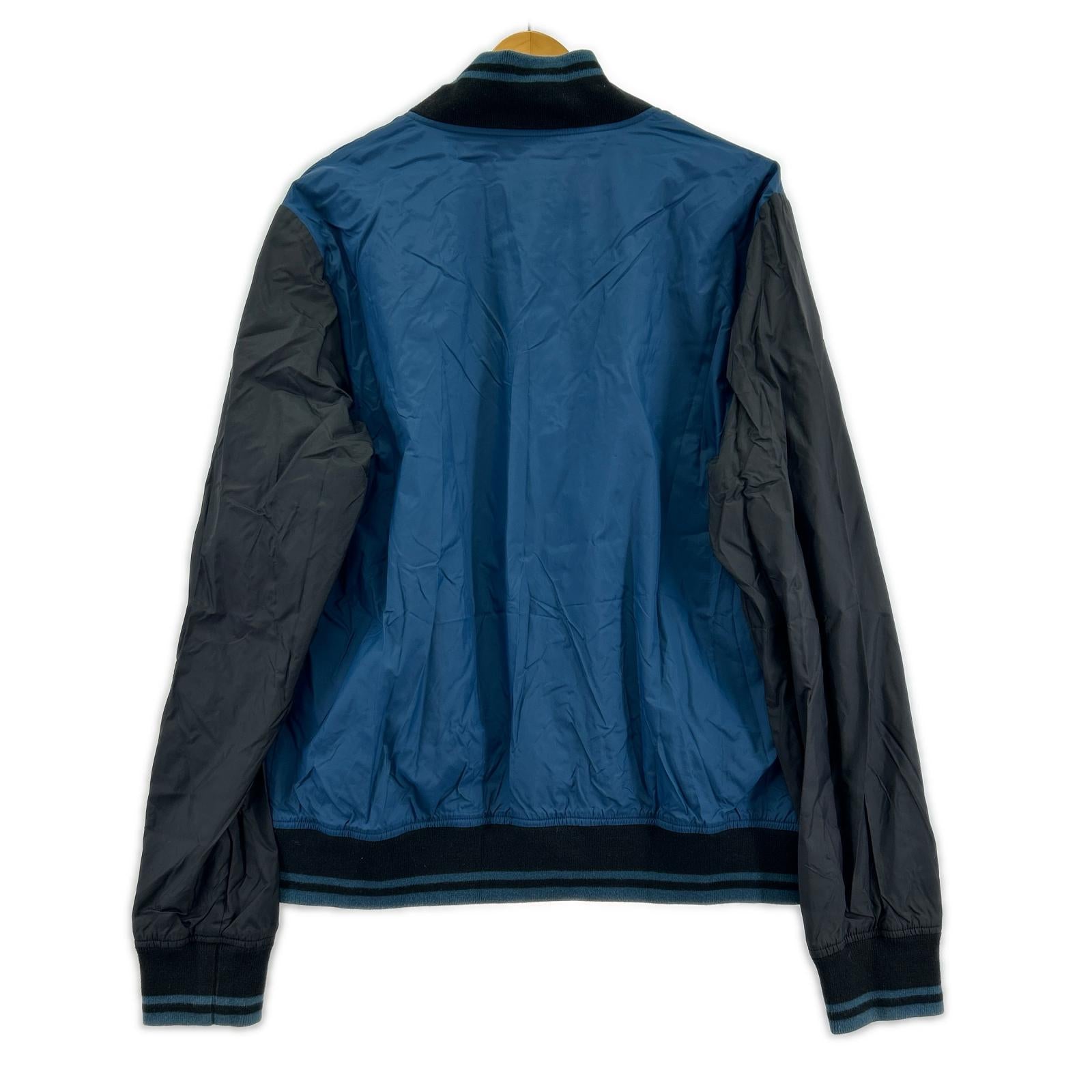 ブルゾン LACOSTE L!VE ブルゾン BL/BK 48 ネイビー