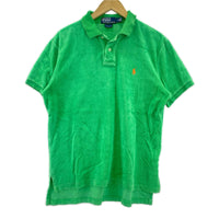 ポロシャツ POLO by RALPH LAUREN パイル地 ポロシャツGR L