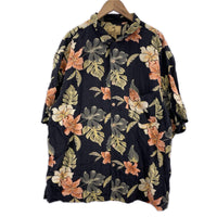 半袖シャツ JAMAICA JAXX アロハシャツ シルク BK ブラック