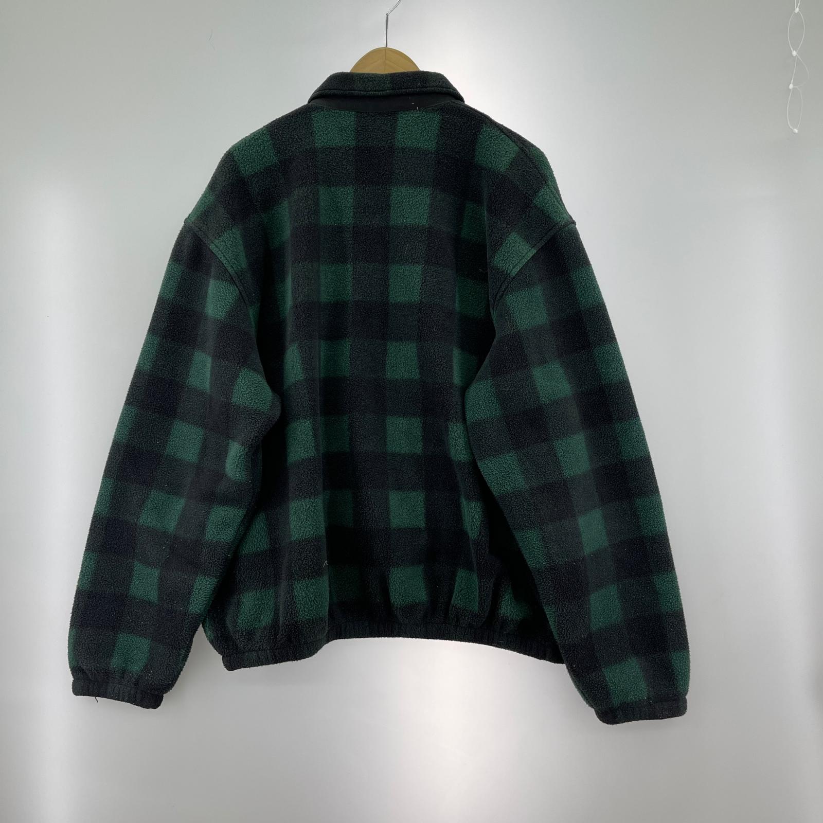 ブルゾン USA製 フリース バッファローチェック (L) L