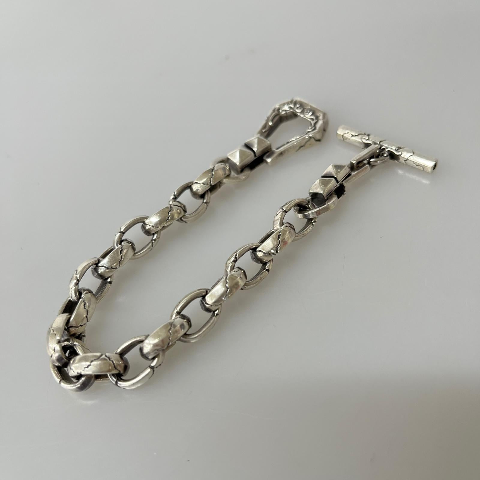 ブレスレット F.A.L 925 R.I.Pクラシックチェーンブレスレット Mサイズ