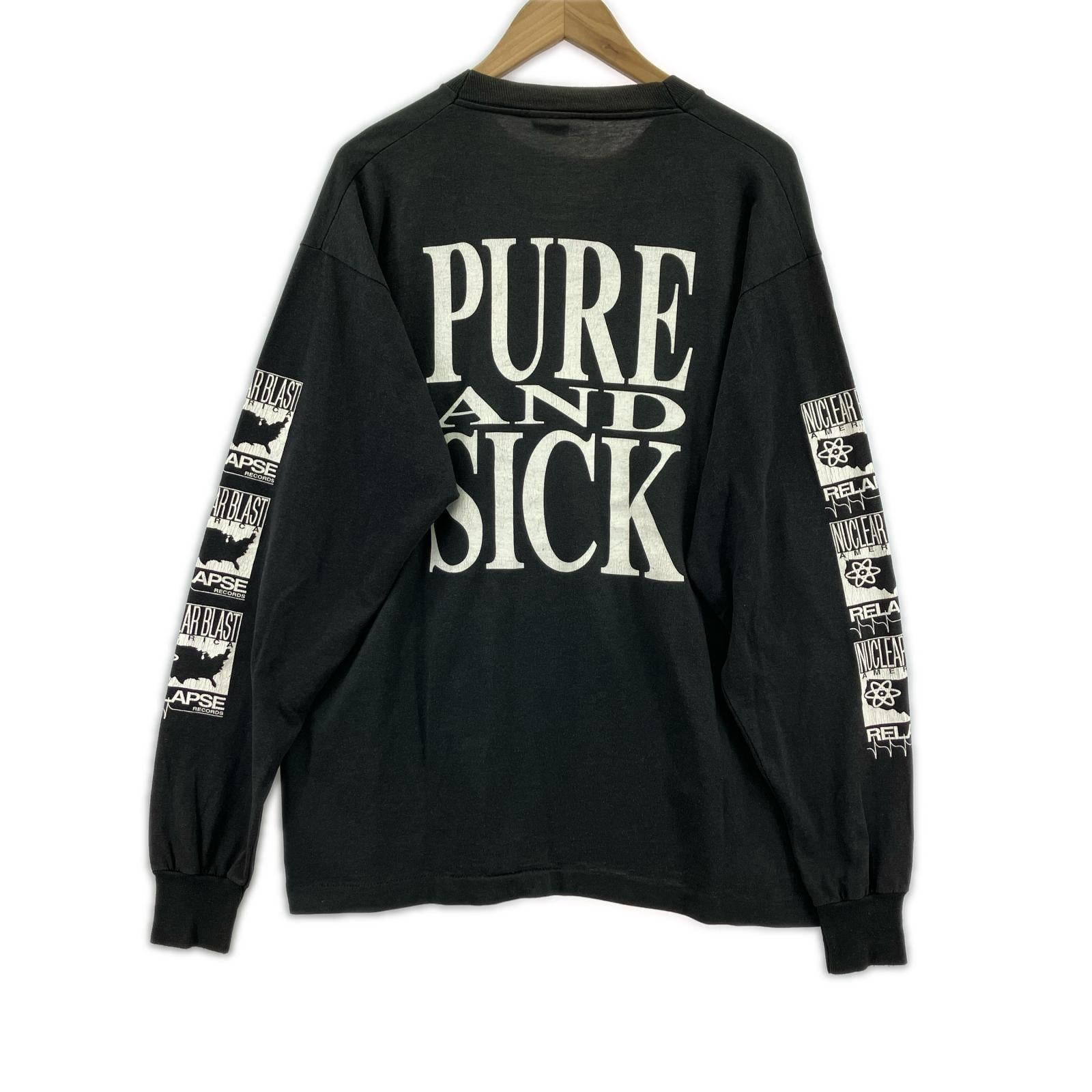 長袖Ｔシャツ NUCLEAR BLAST RECORDS（XL) ブラック