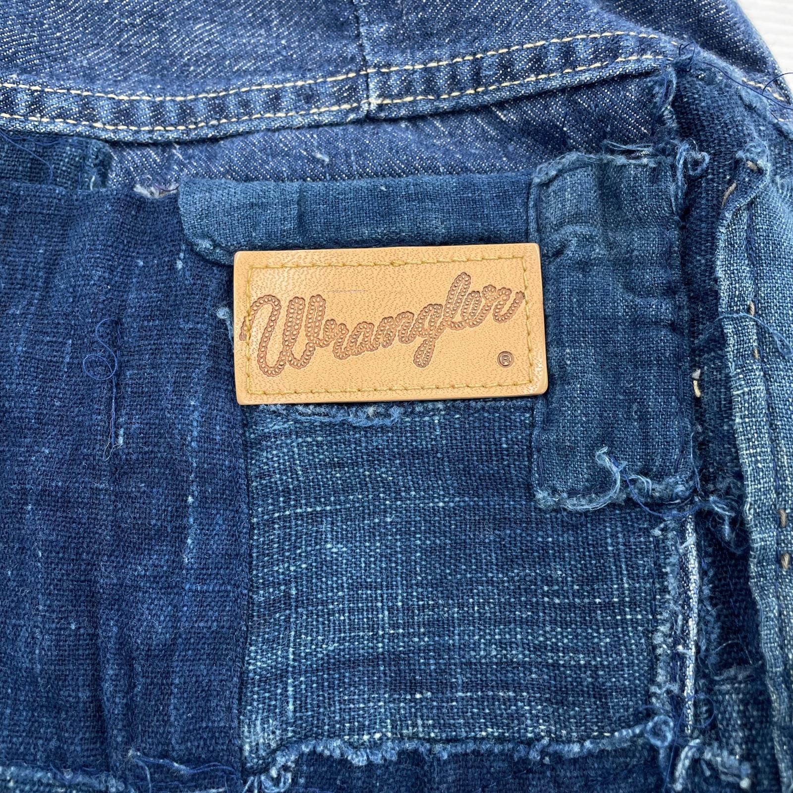 ショートパンツ 70s 60s MISSES パッチワーク（20SLIM） ネイビー