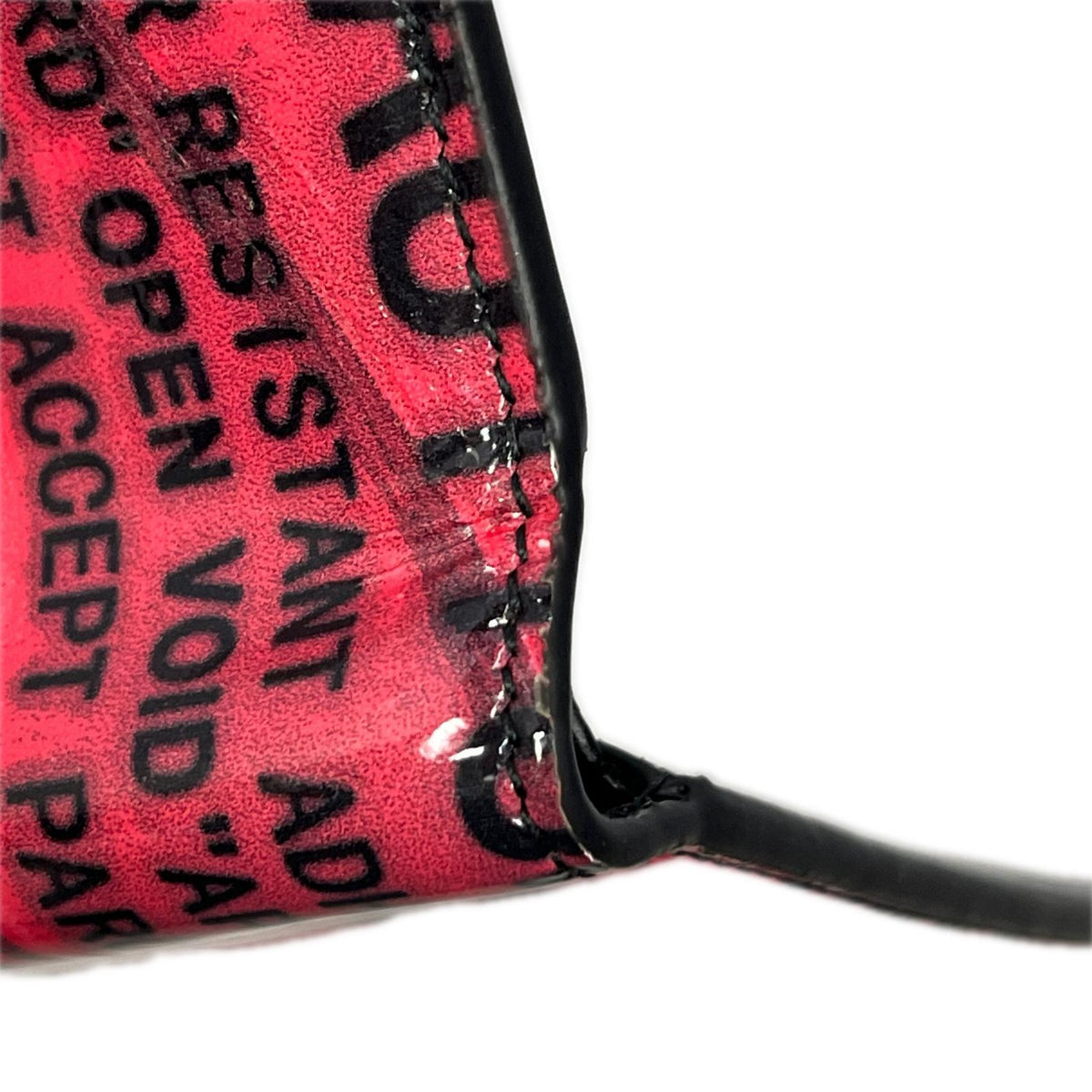 Balenciaga TAPE TYPE スクエア コンパクトウォレット 赤