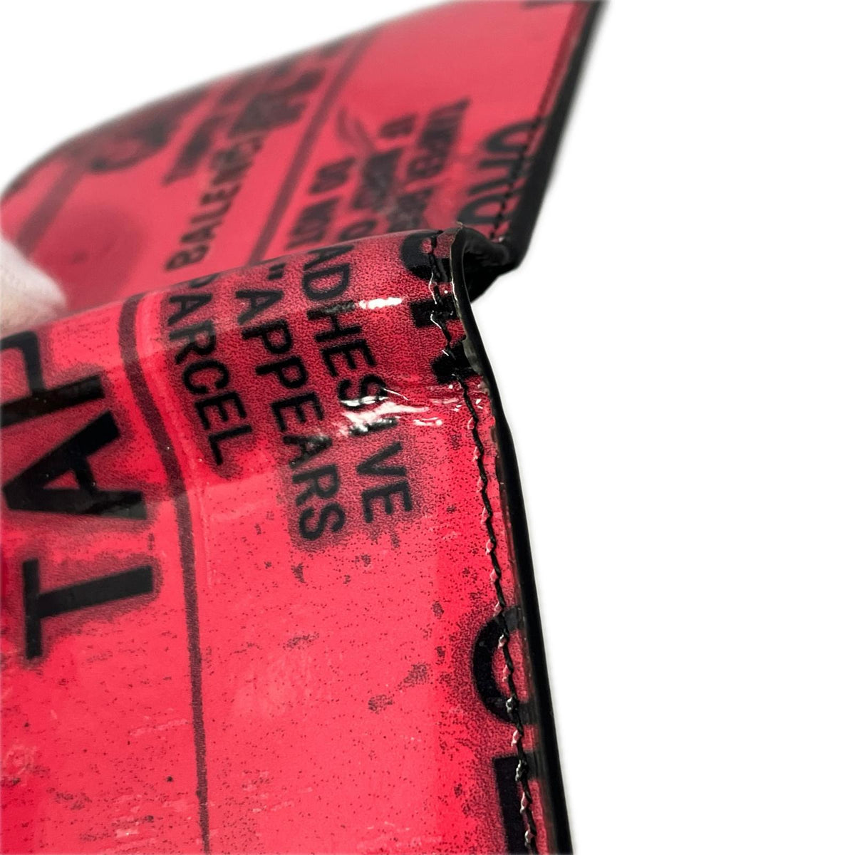 Balenciaga TAPE TYPE スクエア コンパクトウォレット 赤