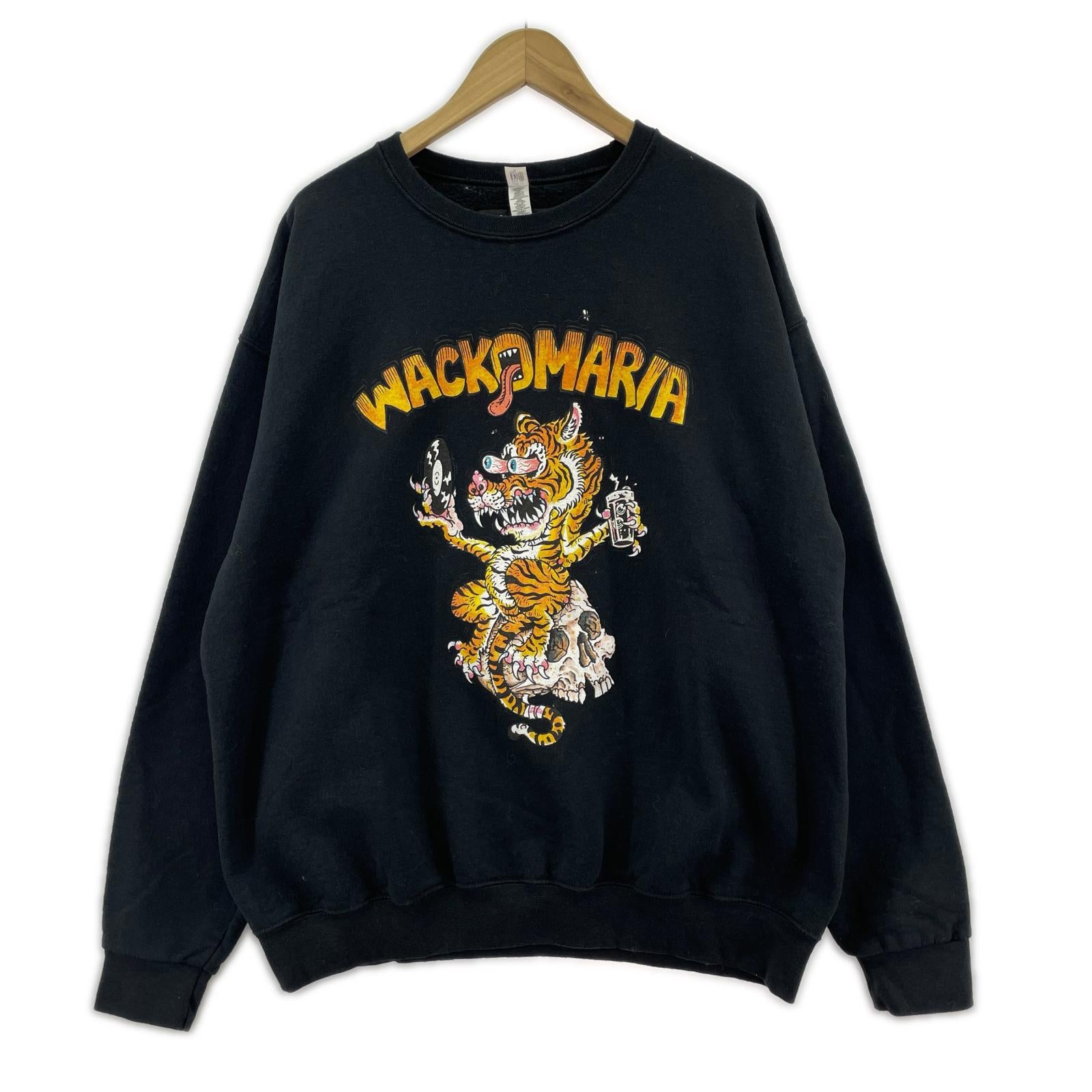スウェット wacko maria 26sstim lehi XL ブラック