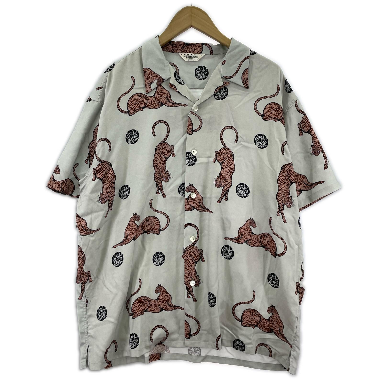 半袖シャツ ×Miho Murakami Panther Dot Pattern L