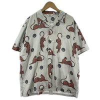 半袖シャツ ×Miho Murakami Panther Dot Pattern L