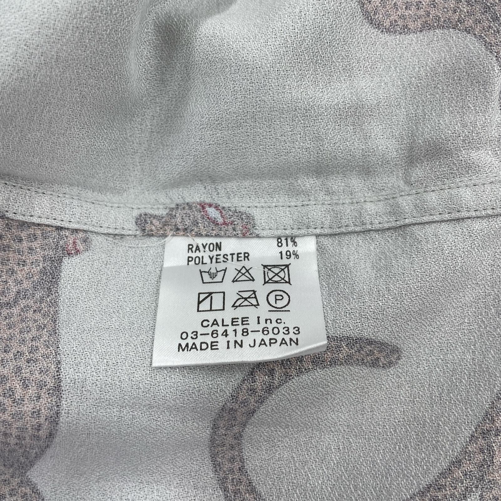 半袖シャツ ×Miho Murakami Panther Dot Pattern L