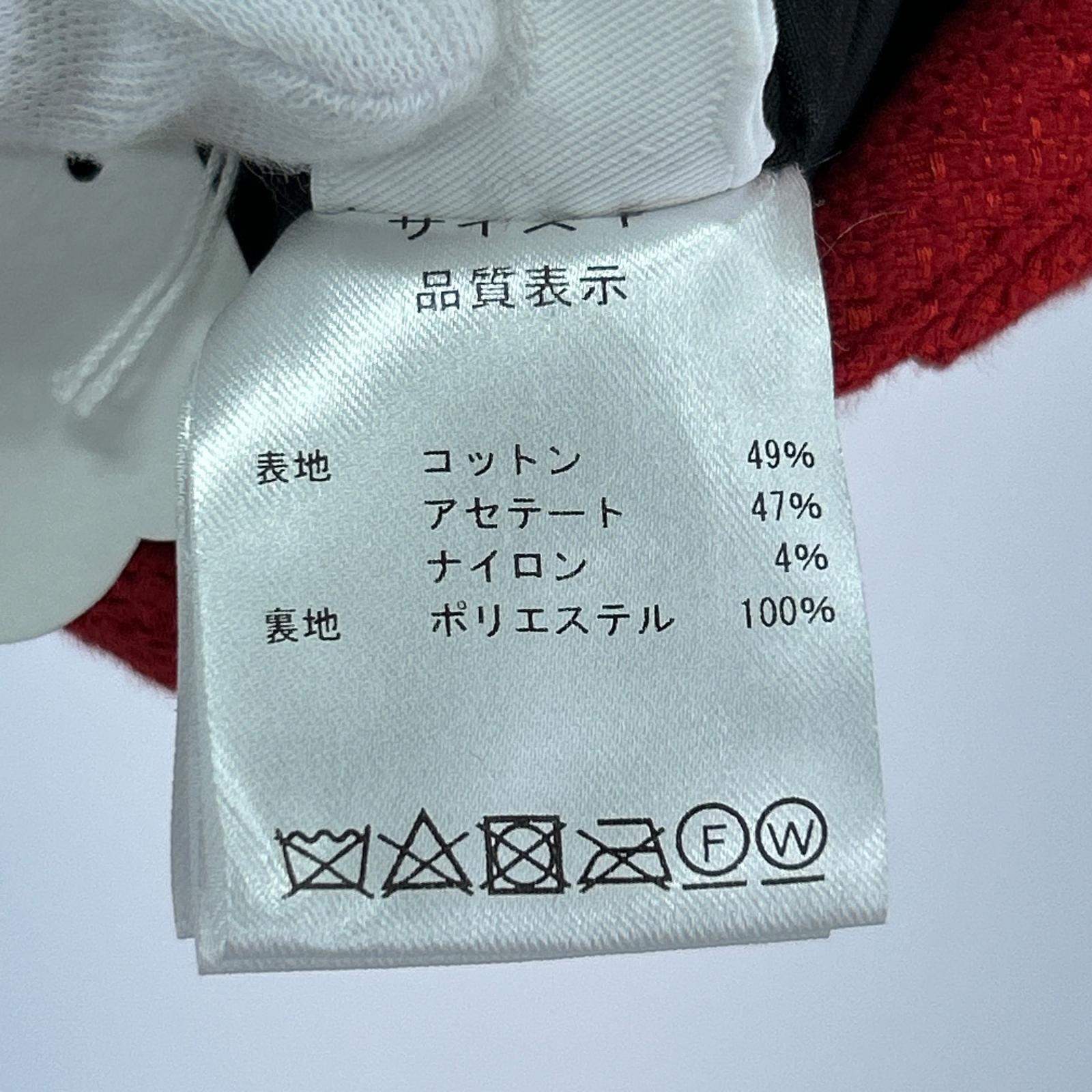 ジャケット カラージャケット 赤 フリー レッド