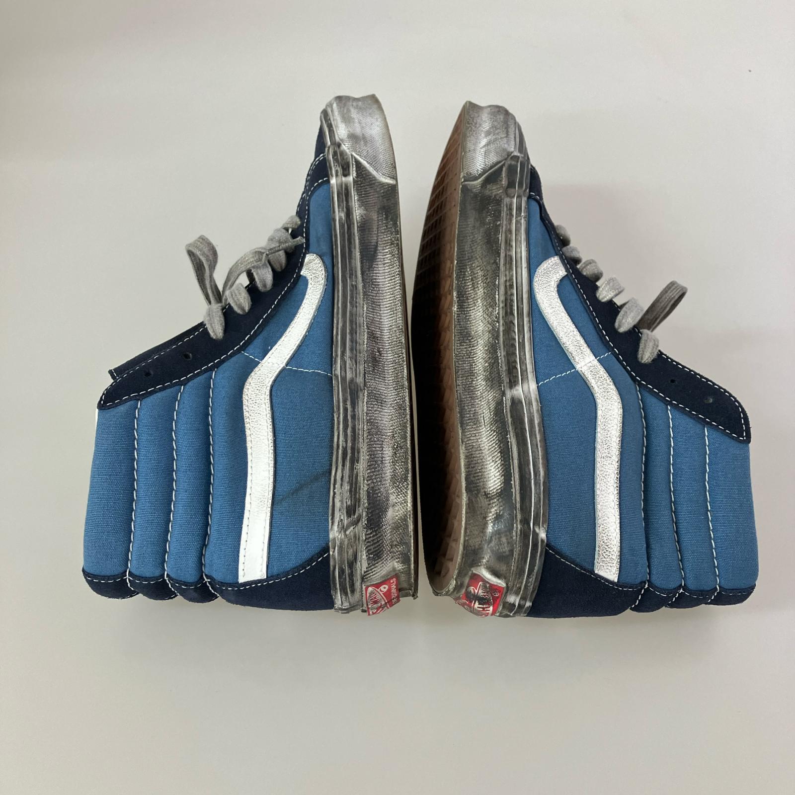 スニーカー VAULT OG SK8-HI STRESSED/28.5cm 28.5cm (US10 1/2 UK10 EU47)