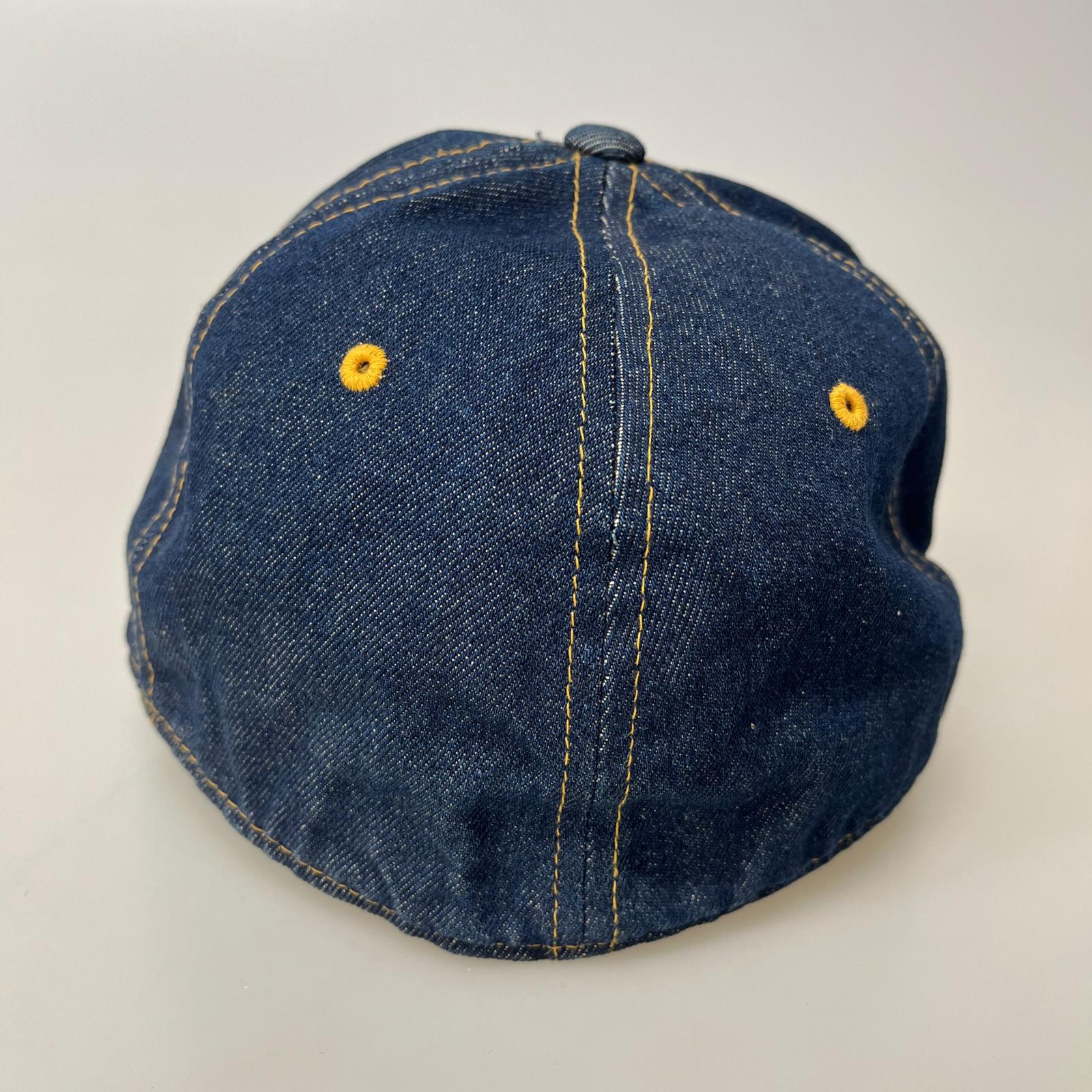キャップ Headgear デニムキャップ ネイビー
