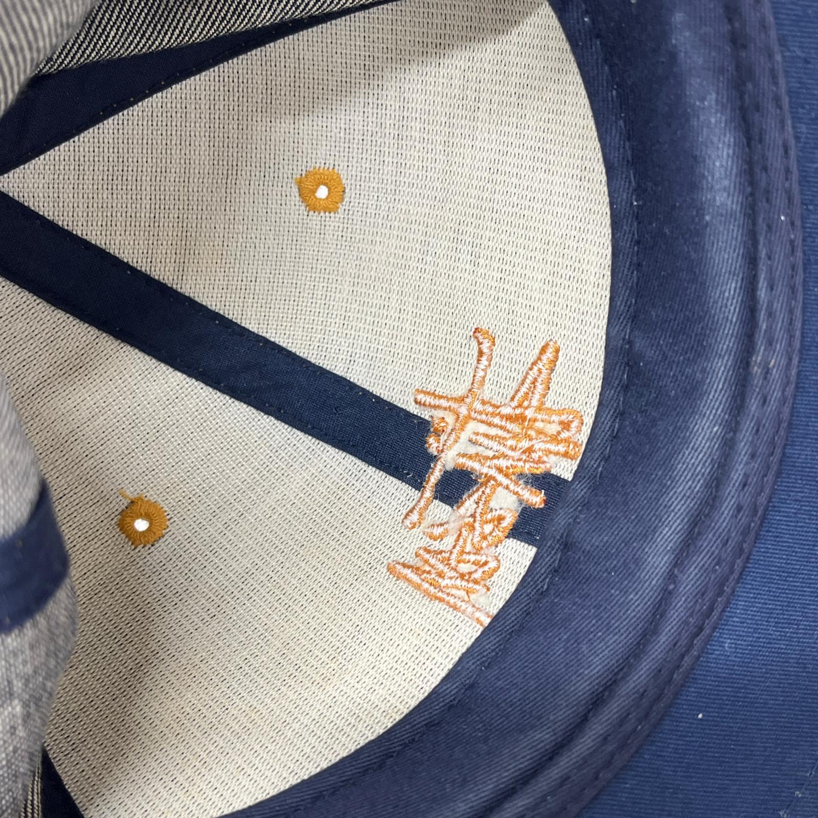 キャップ Headgear デニムキャップ ネイビー