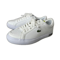 スニーカー LACOSTE パワーコート スニーカー 37 ホワイト