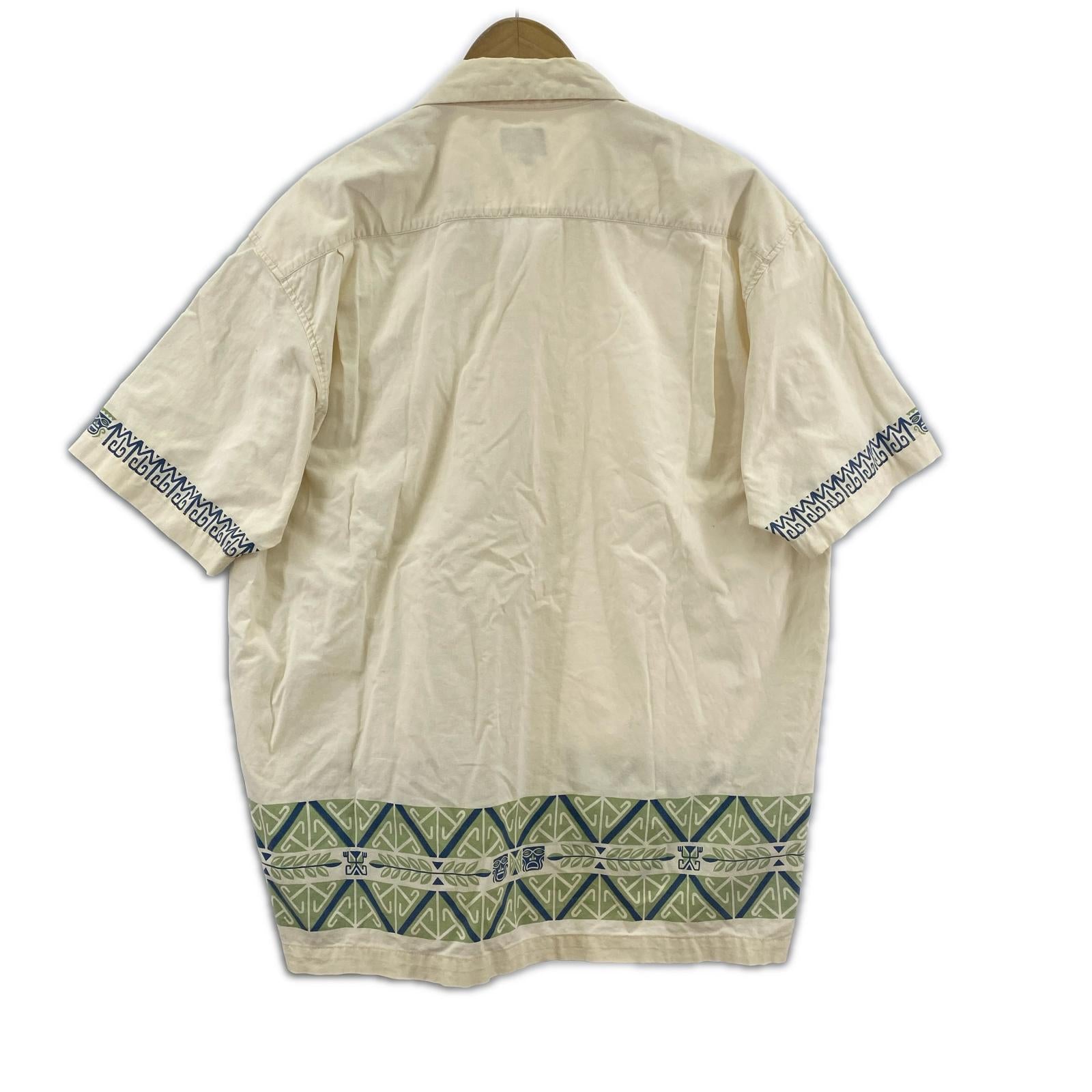 半袖シャツ STUSSY アロハシャツ アイボリー M M