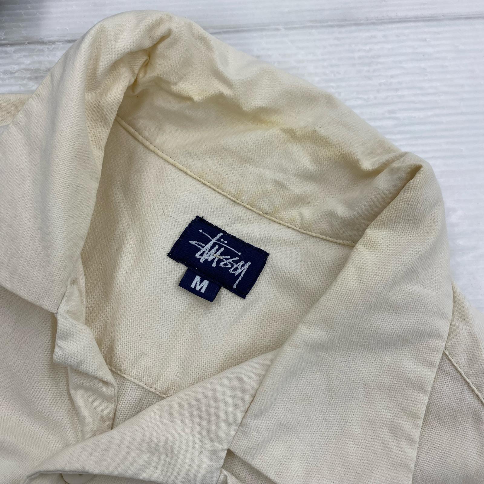 半袖シャツ STUSSY アロハシャツ アイボリー M M