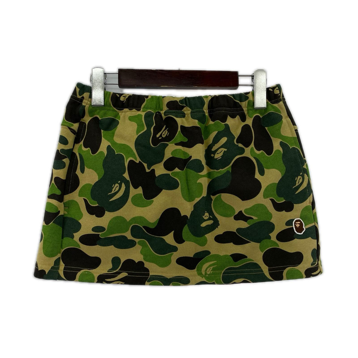 ミニスカート ABC CAMO SWEAT SKIRT S グリーン