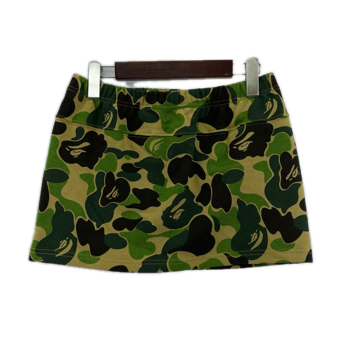 ミニスカート ABC CAMO SWEAT SKIRT S グリーン