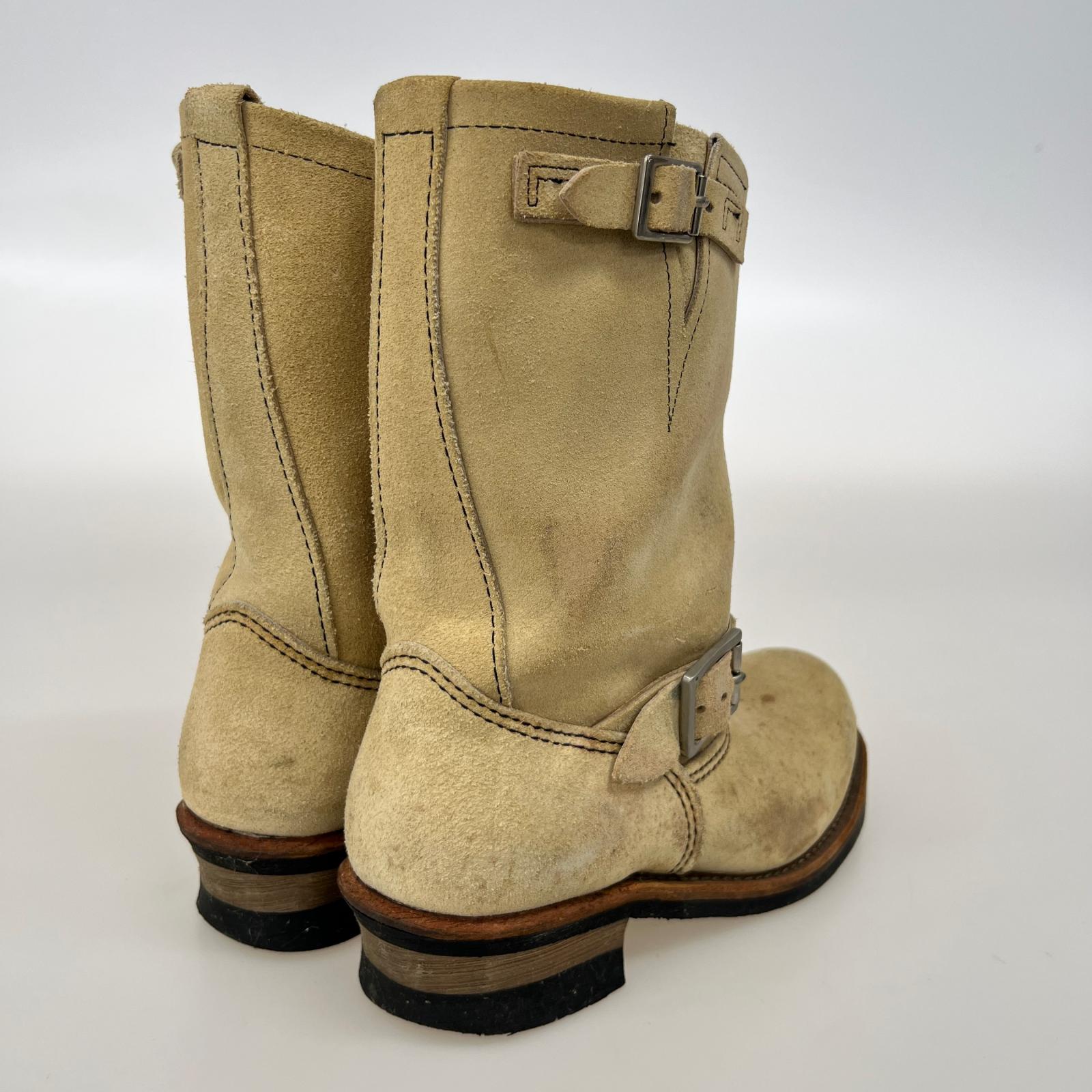 ブーツ 8268 ENGINEER BOOTS（26.0） 26cm (US8 UK7 1/2 EU42) ベージュ