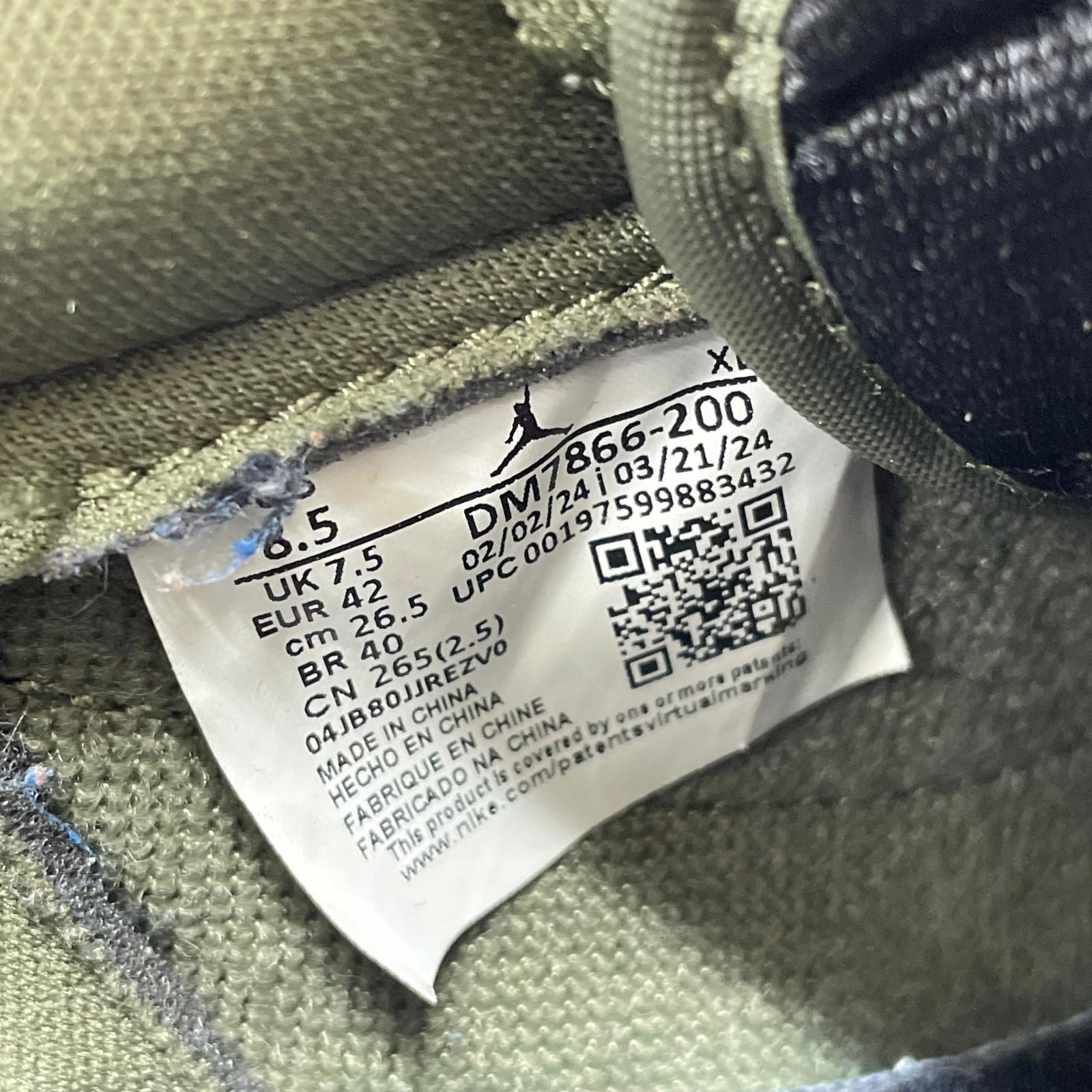 スニーカー Air Jordan 1 Low OG SP Reverse Olive 26.5cm (US8 1/2 UK8 EU43)