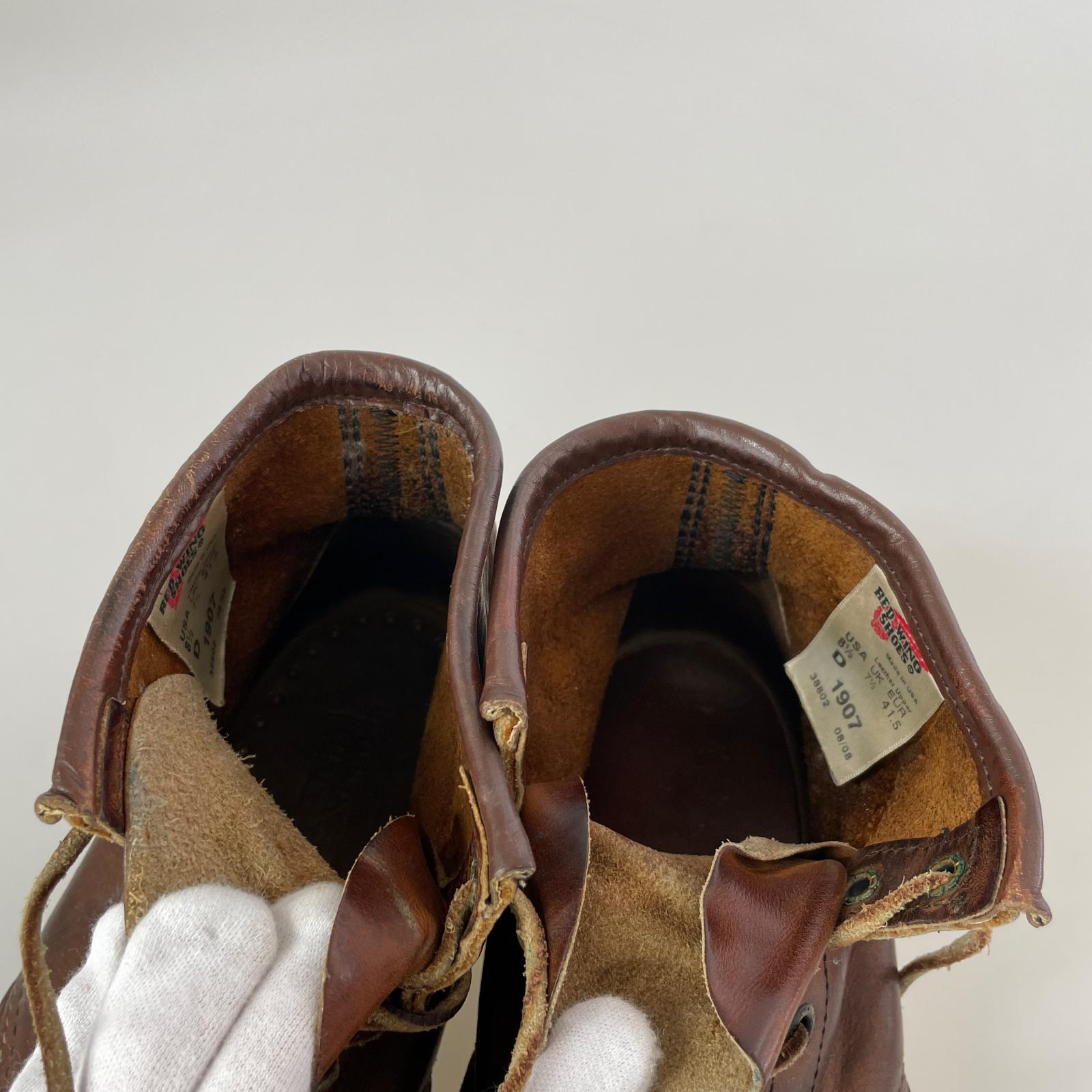 ブーツ 1907 茶色　UK7 1/2 ブラウン