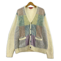 カーディガン 22ss Brushed Grid Cardigan (M) M マルチカラー