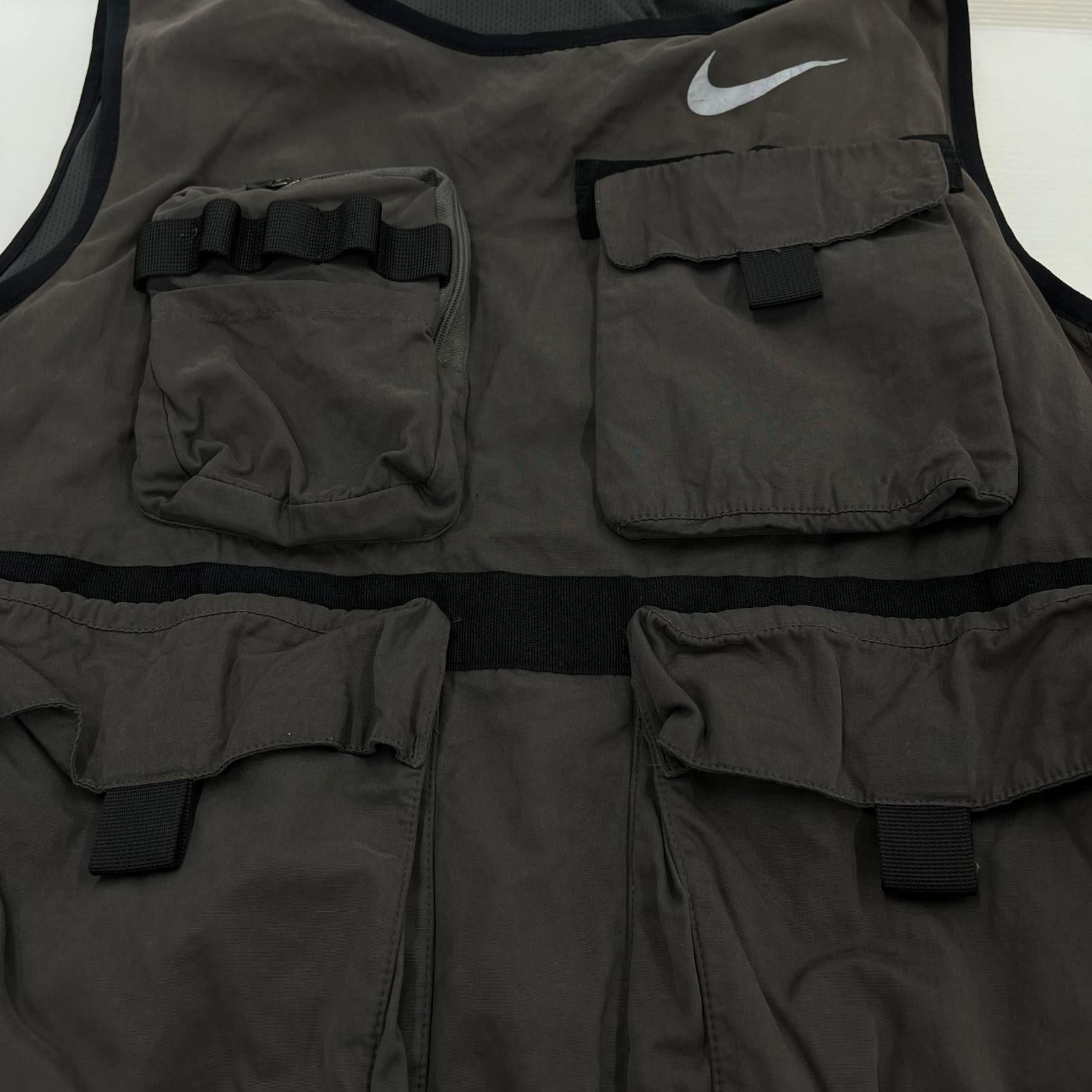 ジャケット NIKE READY VEST タクティカルベスト XL グレー グレー