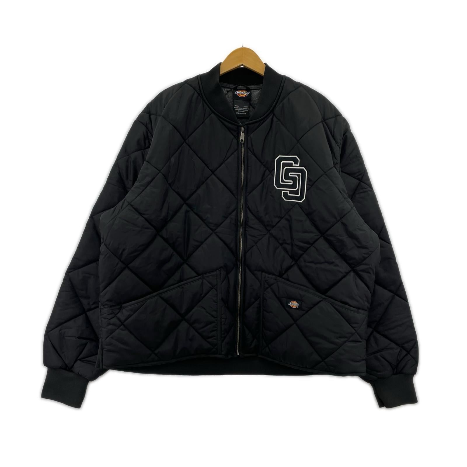 ジャケット CSC別注 "LINKED"Embroidered Quited Jacket ブラック