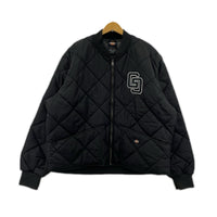 ジャケット CSC別注 "LINKED"Embroidered Quited Jacket ブラック