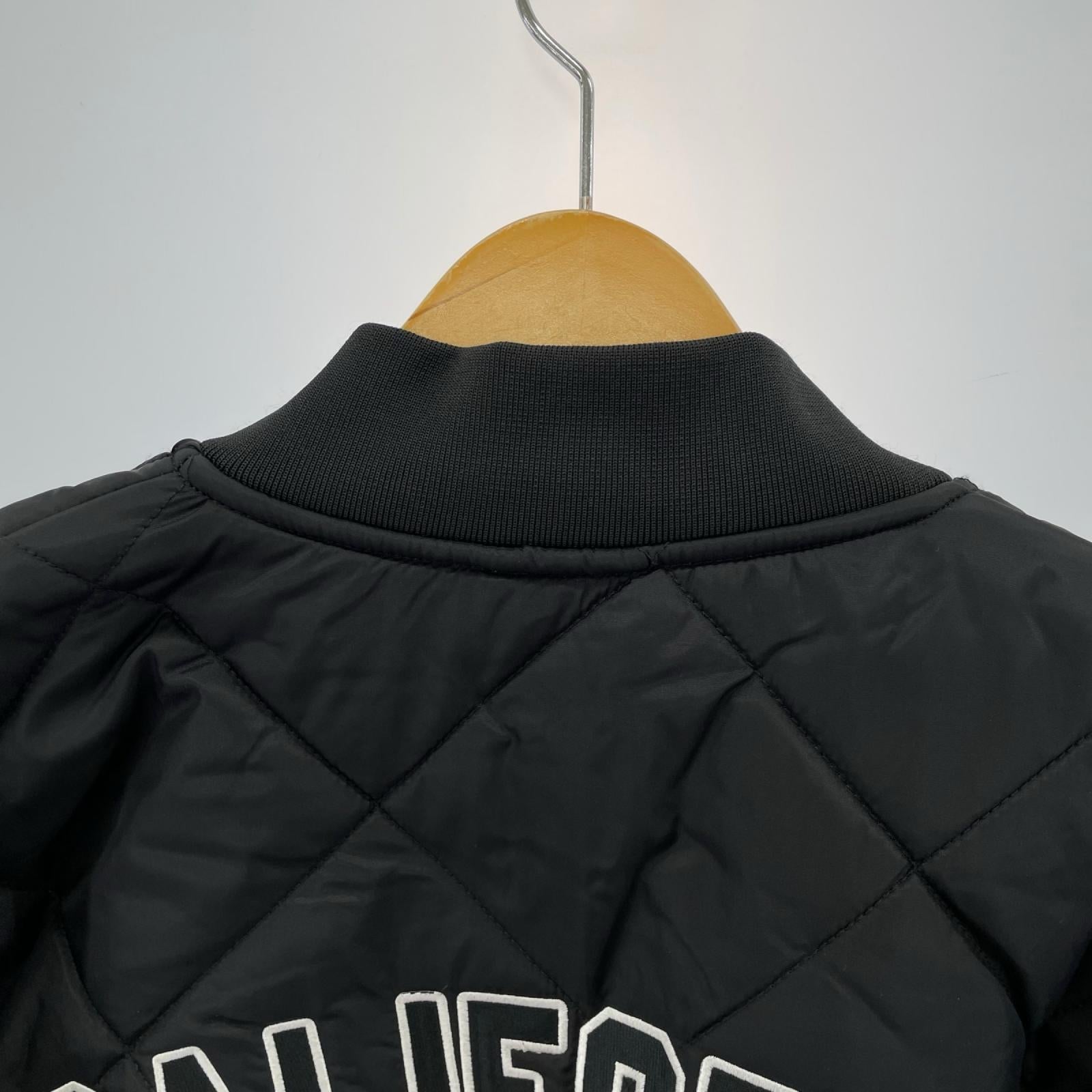 ジャケット CSC別注 "LINKED"Embroidered Quited Jacket ブラック