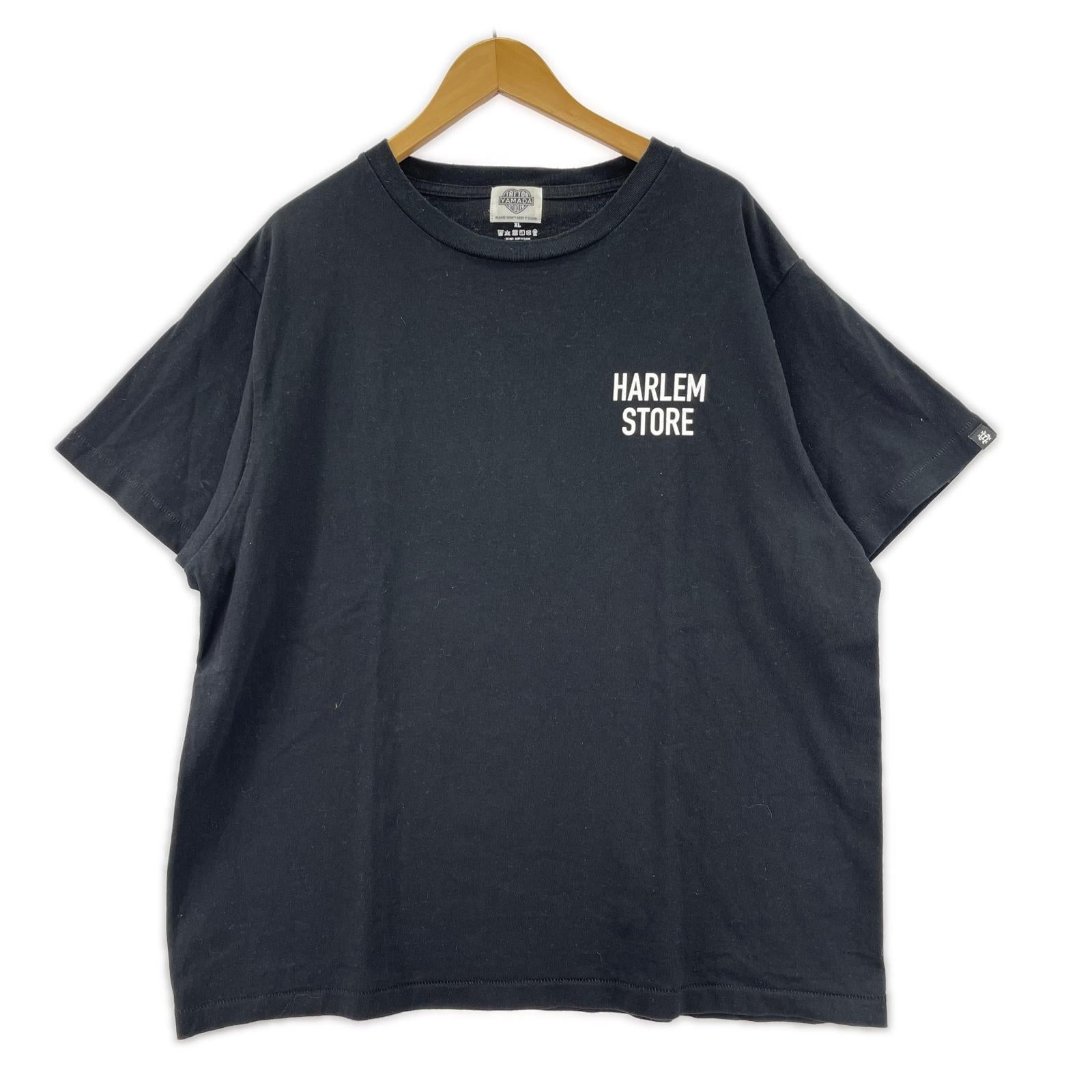 半袖Ｔシャツ tattoo studio yamada × HARLEM XL BLK ブラック
