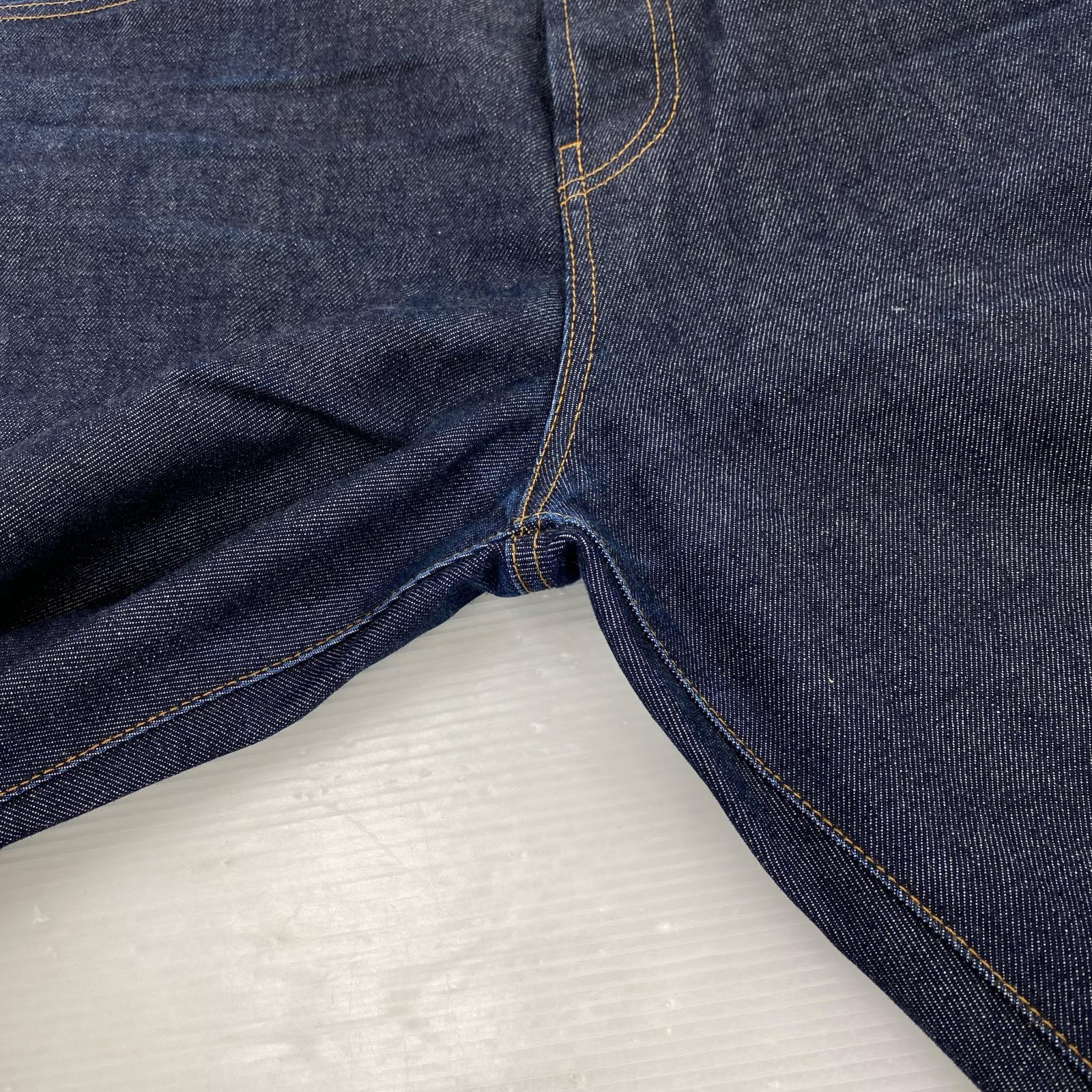 デニムパンツ 25FW Rigid Loose Fit Selvedge Jeans 38 38 ネイビー