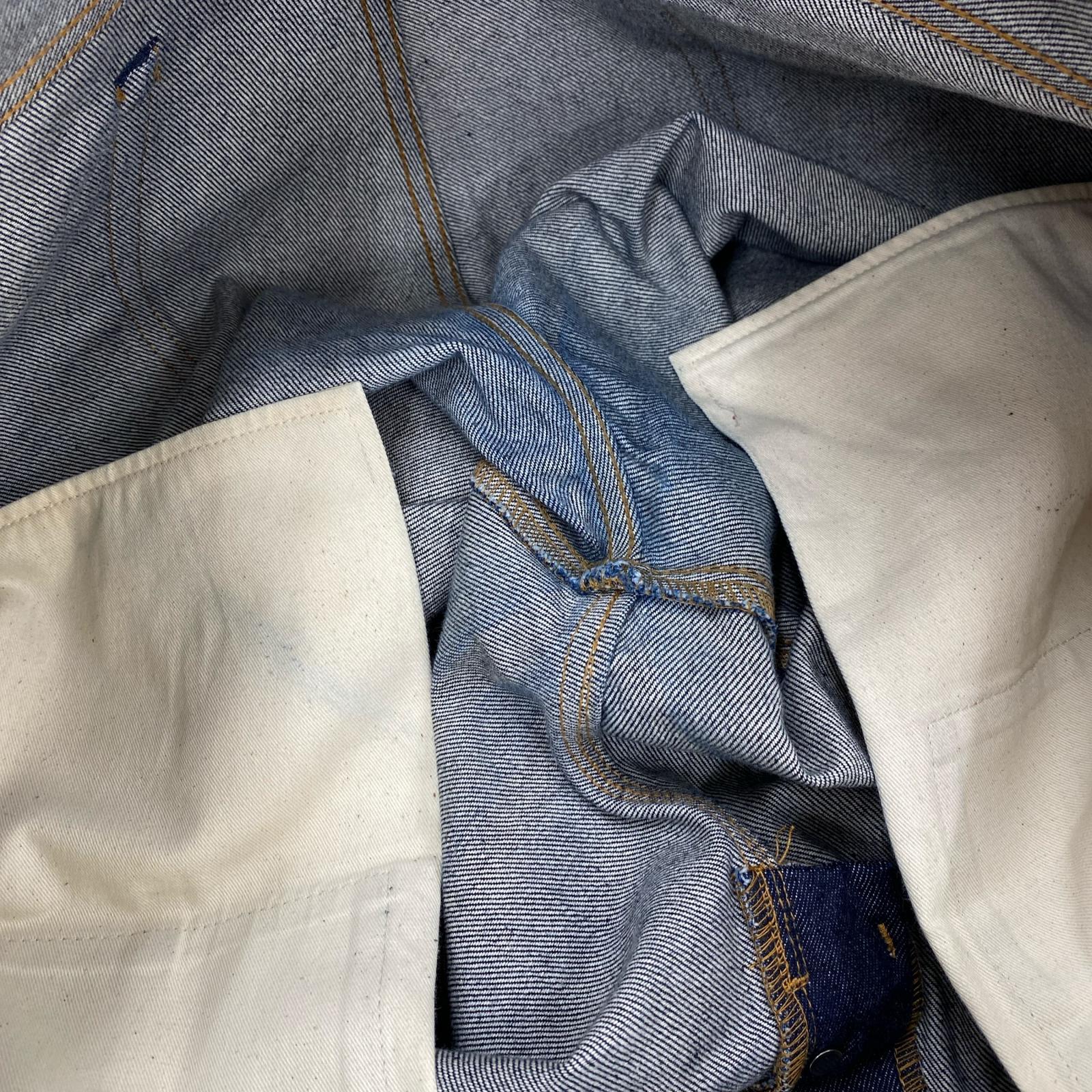 デニムパンツ 25FW Rigid Loose Fit Selvedge Jeans 38 38 ネイビー