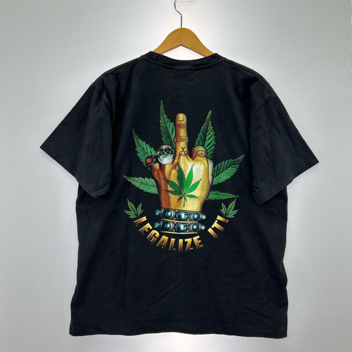 半袖Ｔシャツ LEGALIZE IT L ブラック