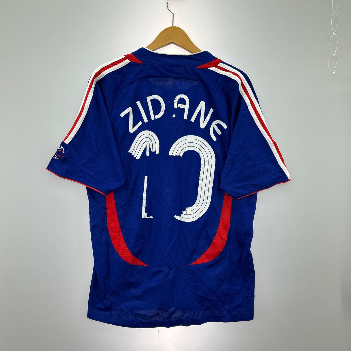 半袖Ｔシャツ フランス ZIDANE LL ブルー