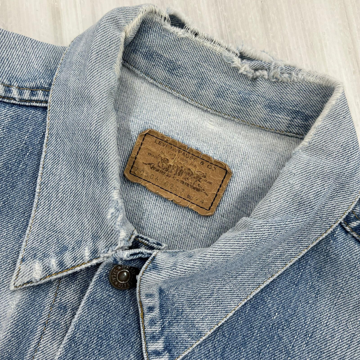 デニムジャケット USA製 ボタン裏303 Lot70506 ブルー