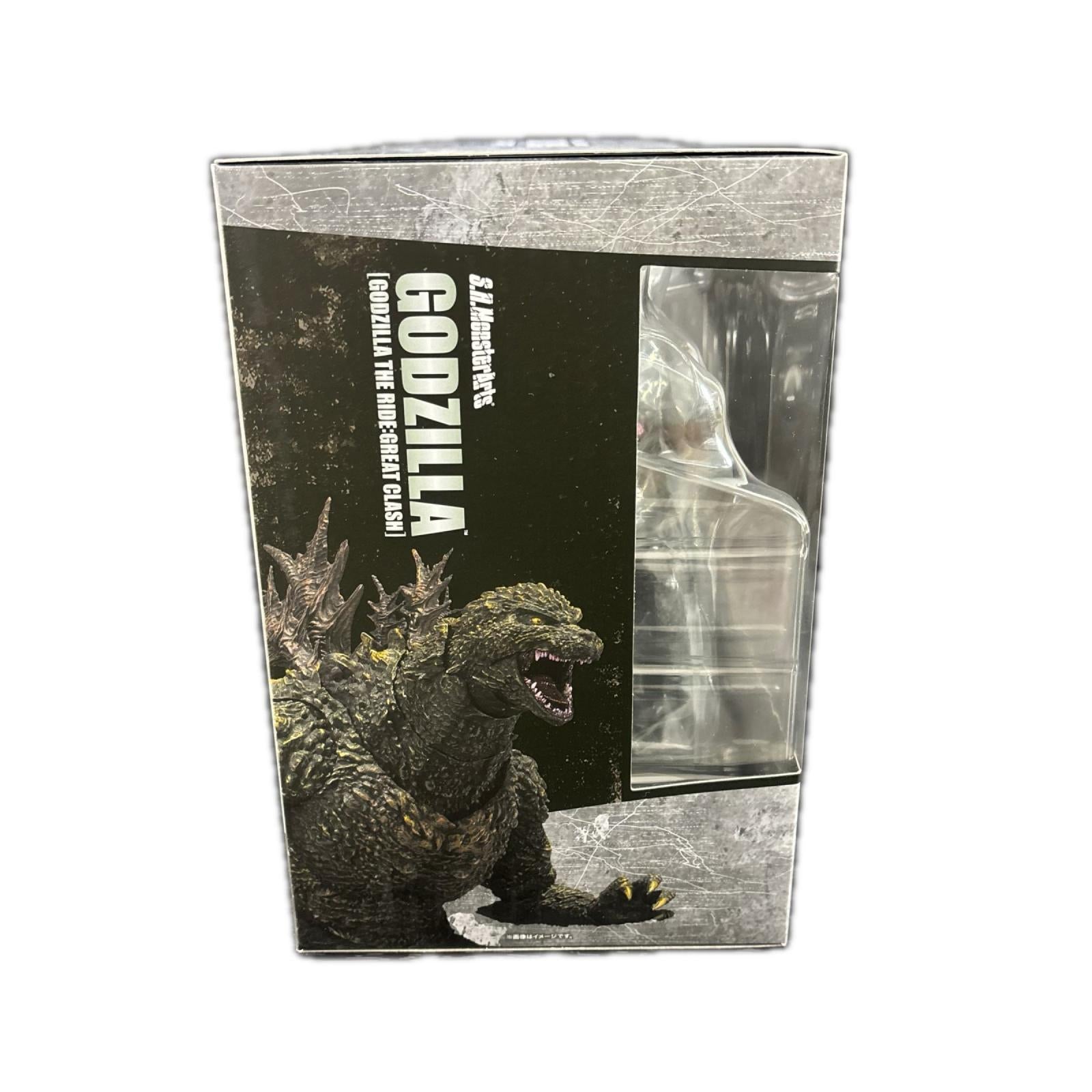 ▲S.H.MonsterArts ゴジラ ザ・ライド グレートクラッシュ バンダイスピリッツ フィギュア/グッズ