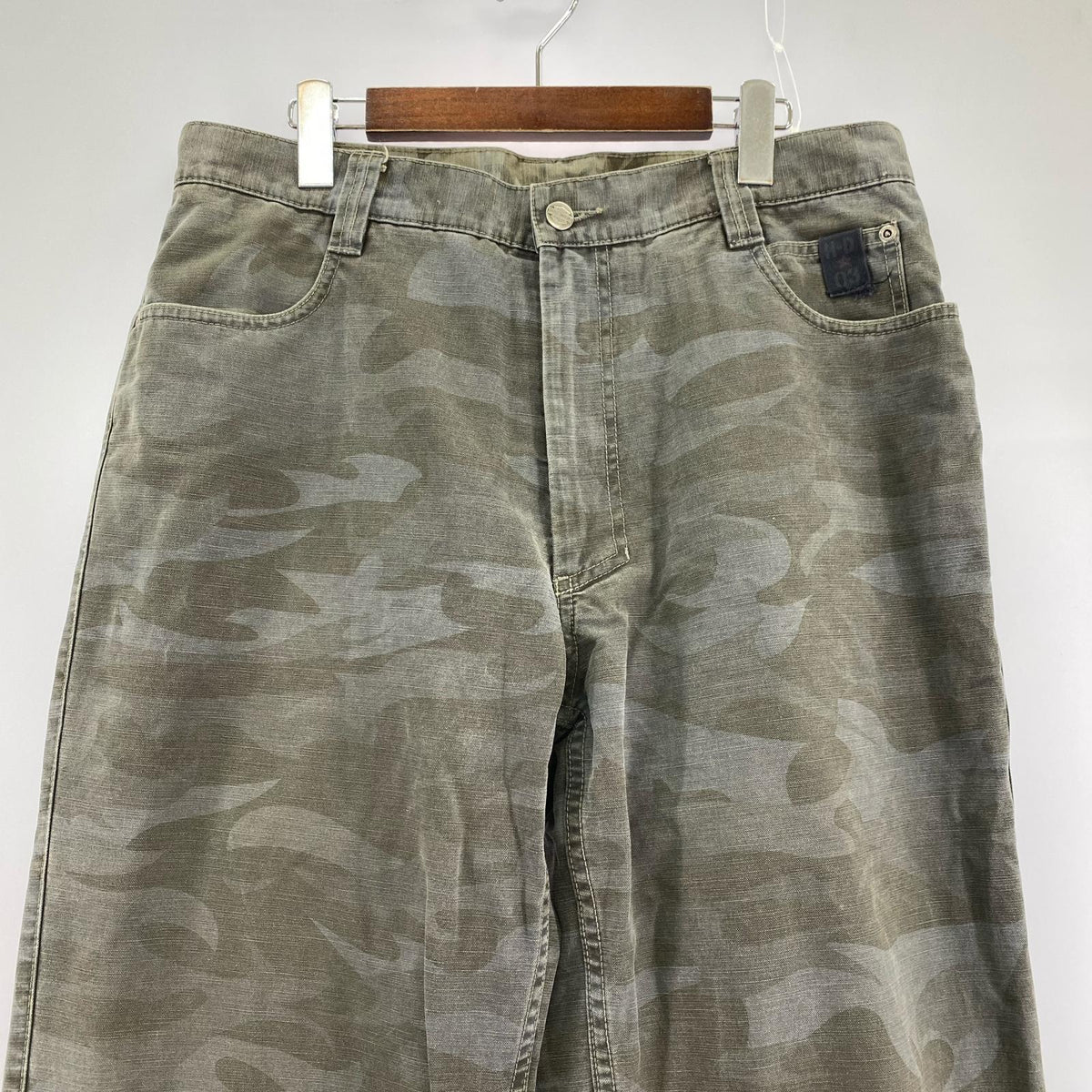 パンツ Harley-Davidson カーゴパンツ カモ柄 (W35) 34