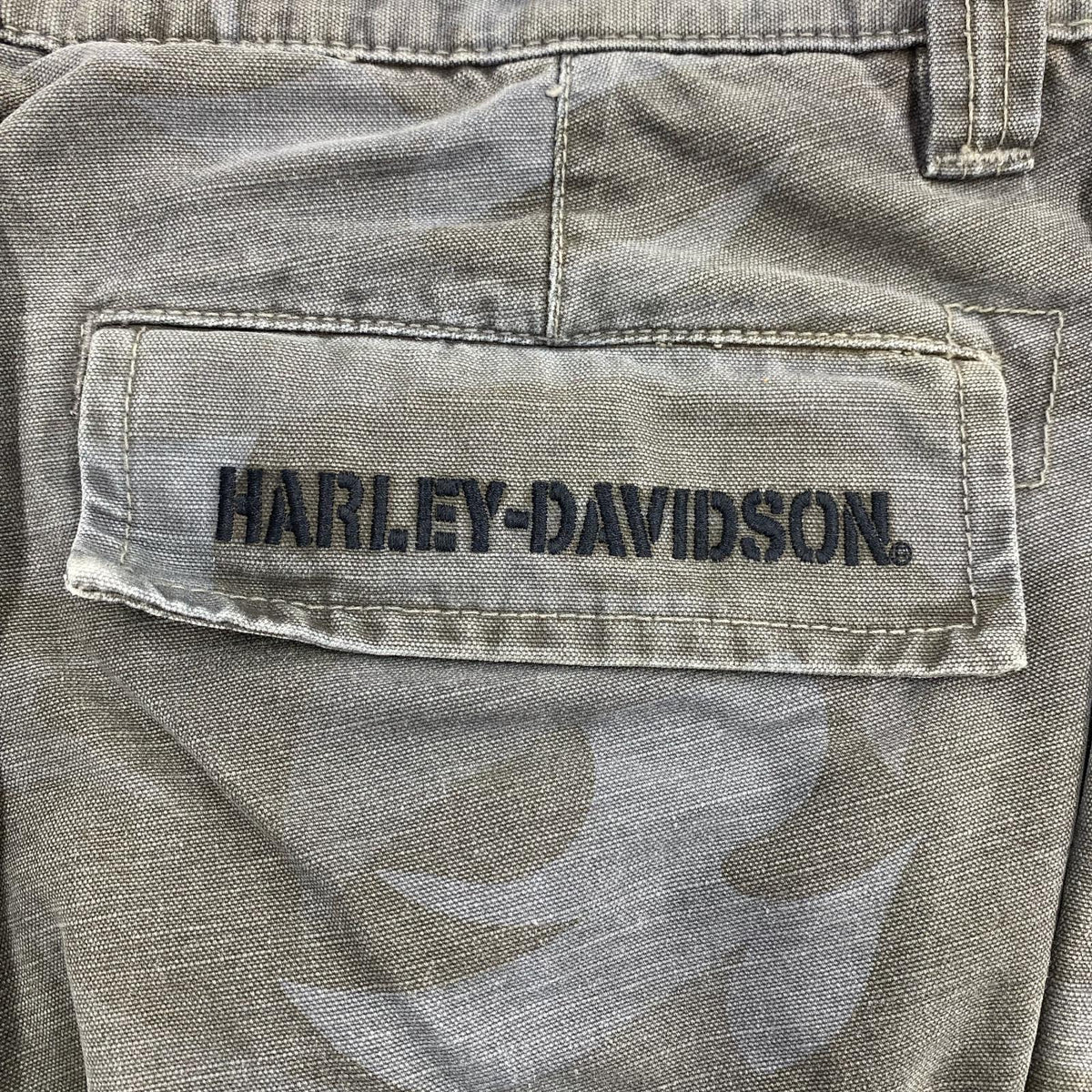 パンツ Harley-Davidson カーゴパンツ カモ柄 (W35) 34