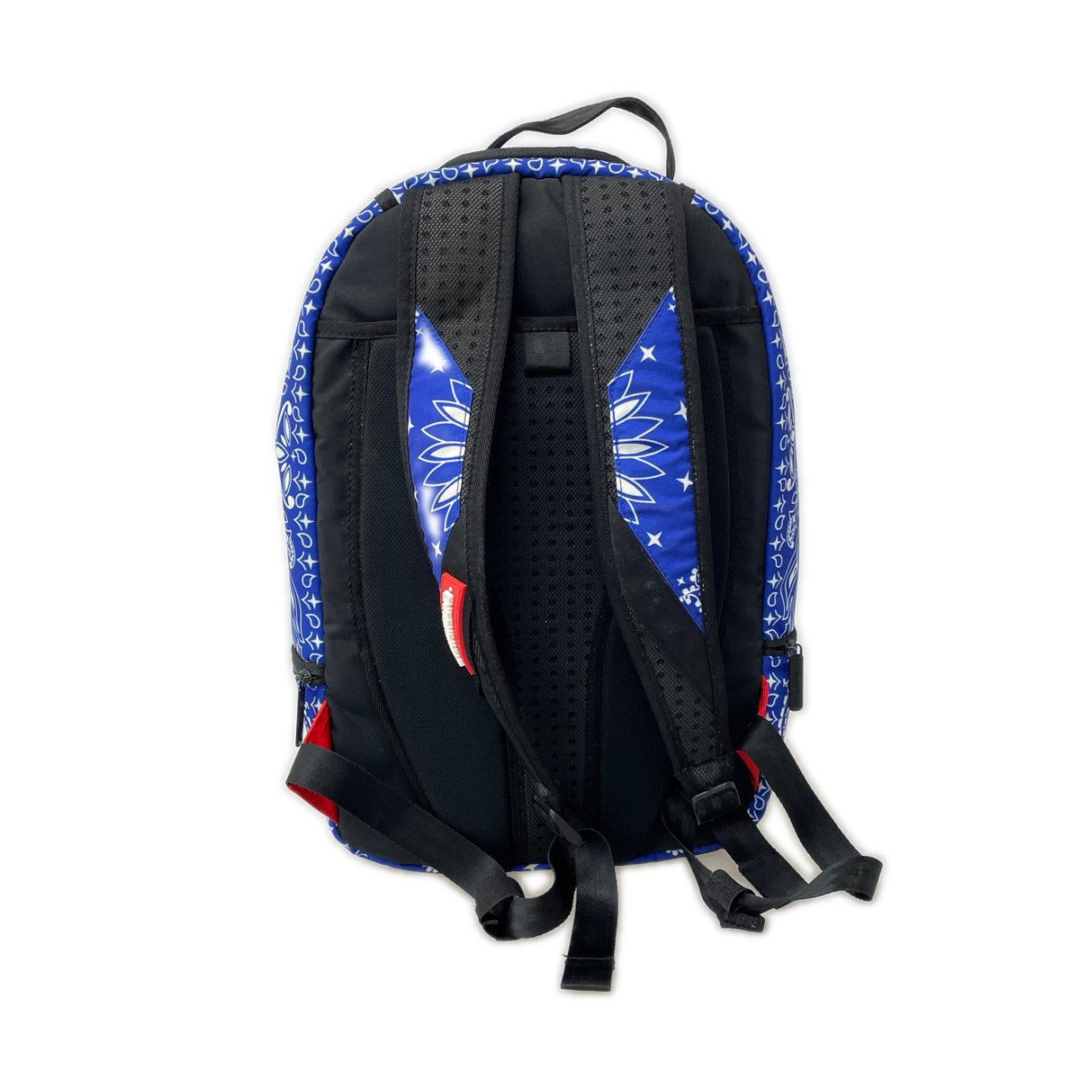 リュック・デイパック SPRAYGROUND 青 ペイズリー ブルー